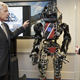 A modified version of Boston Dynamics’ Atlas robot, used in the Pentagon’s DARPA Robotics Challenge in 2015.